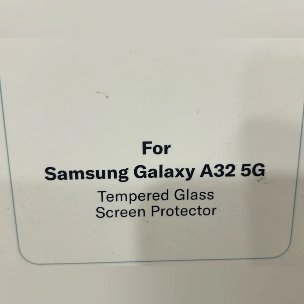 NWT Samsung Galaxy A32 5G Tempered Glass Screen Protector